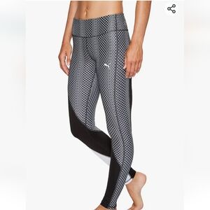 NEW Puma Clash Tight Black Meta Print. Size XS